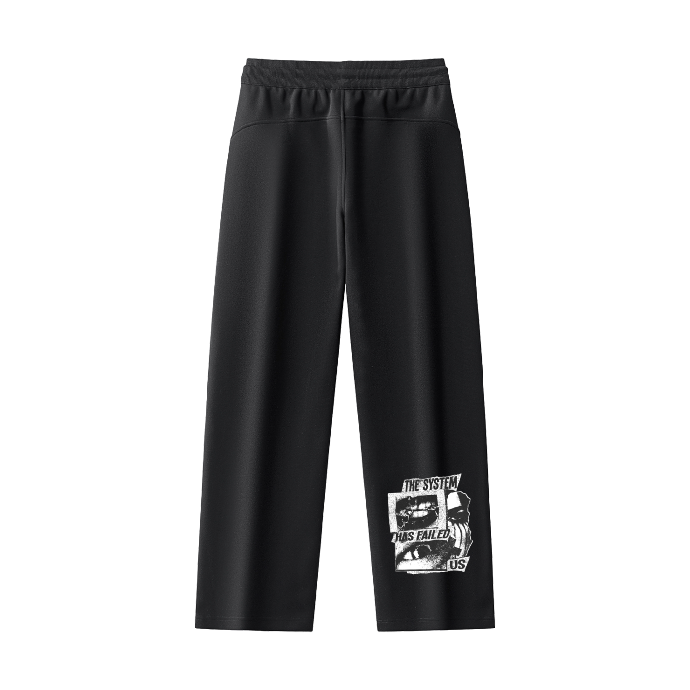CAUTION Essential Drawstring Straight-Leg Sweatpants