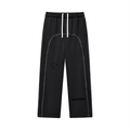 Contrast-Stitched Fleece Sweatpants