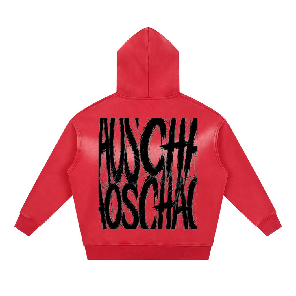 CHAOS Sunfade Two-way Zipper Boxy Fleece Hoodie