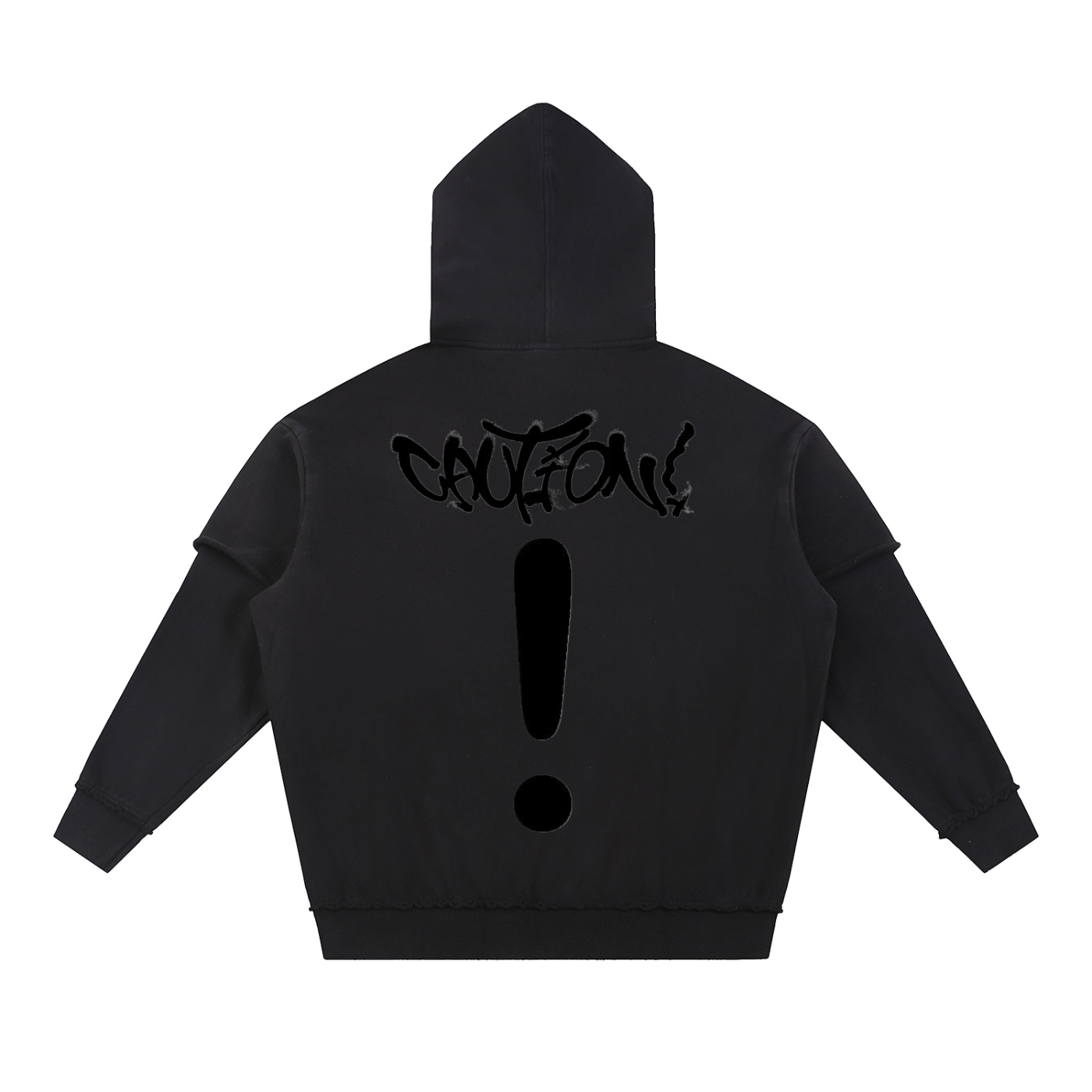 caution hoodie