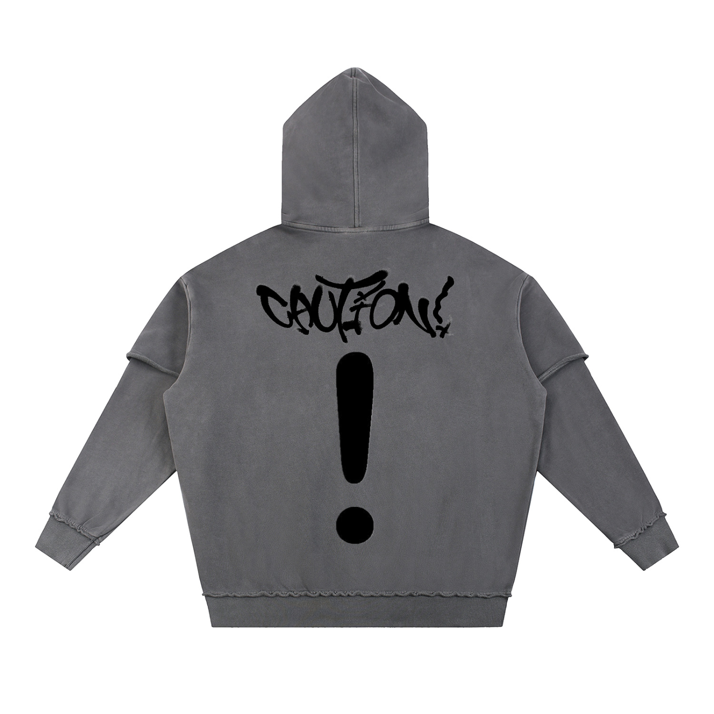 caution hoodie