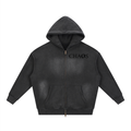 CHAOS Sunfade Two-way Zipper Boxy Fleece Hoodie