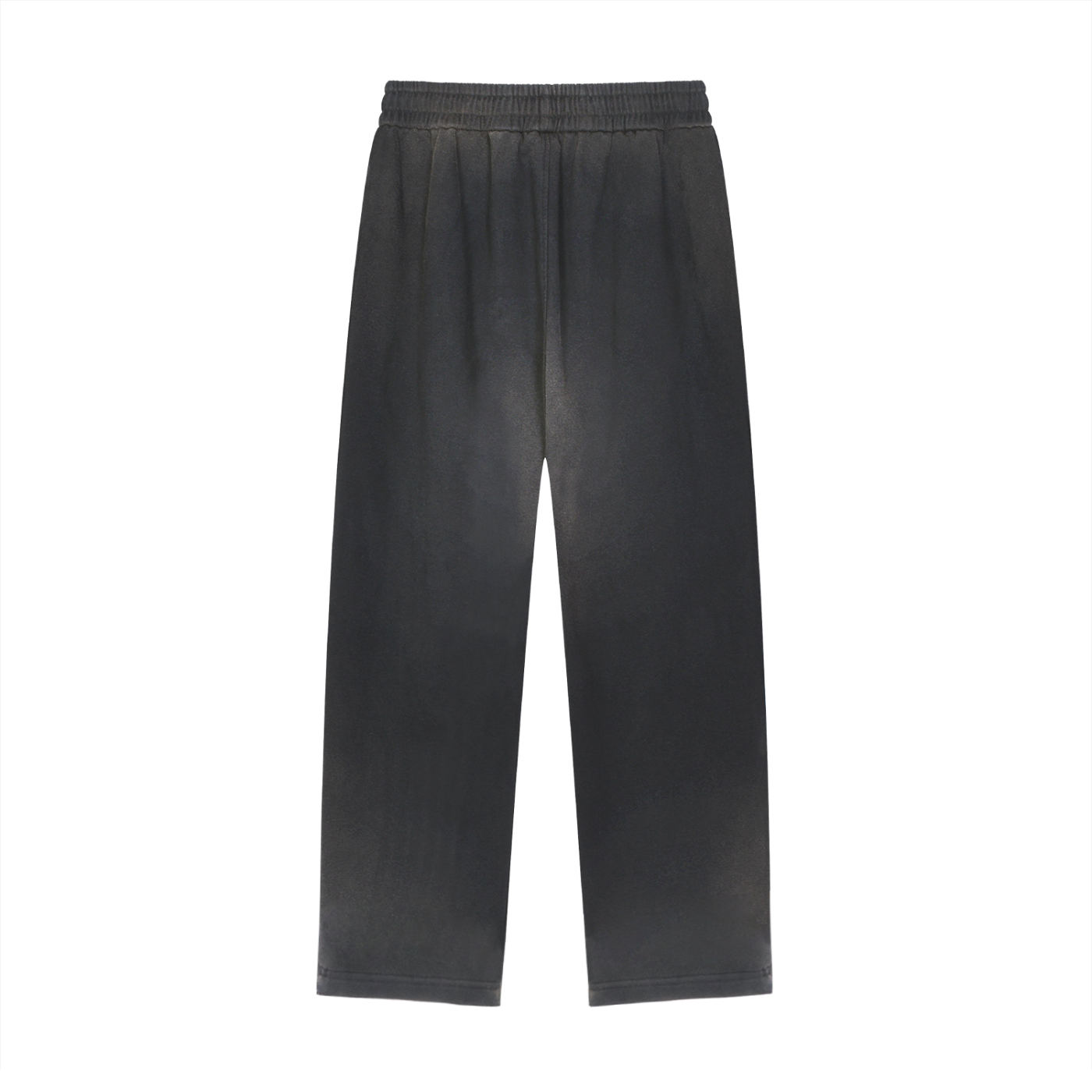caution Sun Fade Raw Edge Straight-Leg Sweatpants