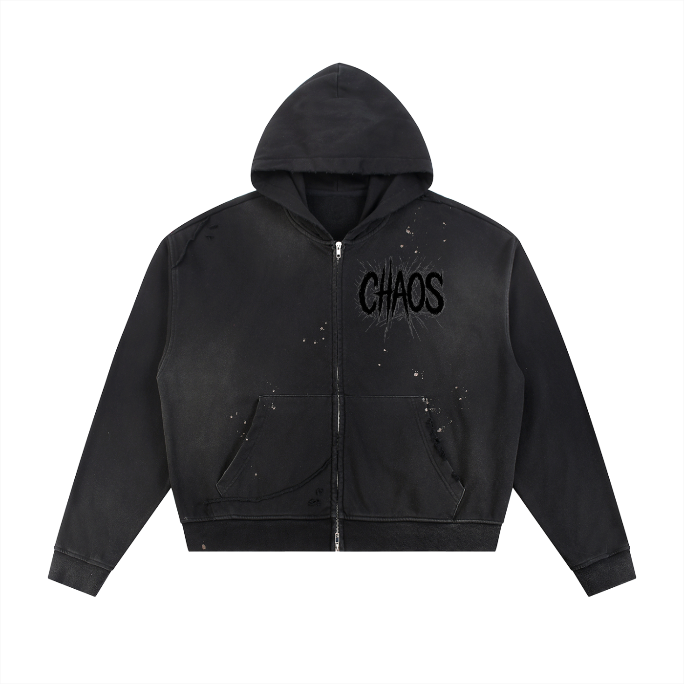 CHAOS zip-up hoodie