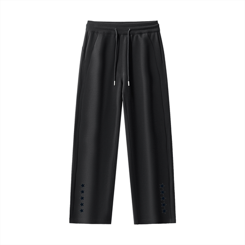 CAUTION Essential Drawstring Straight-Leg Sweatpants