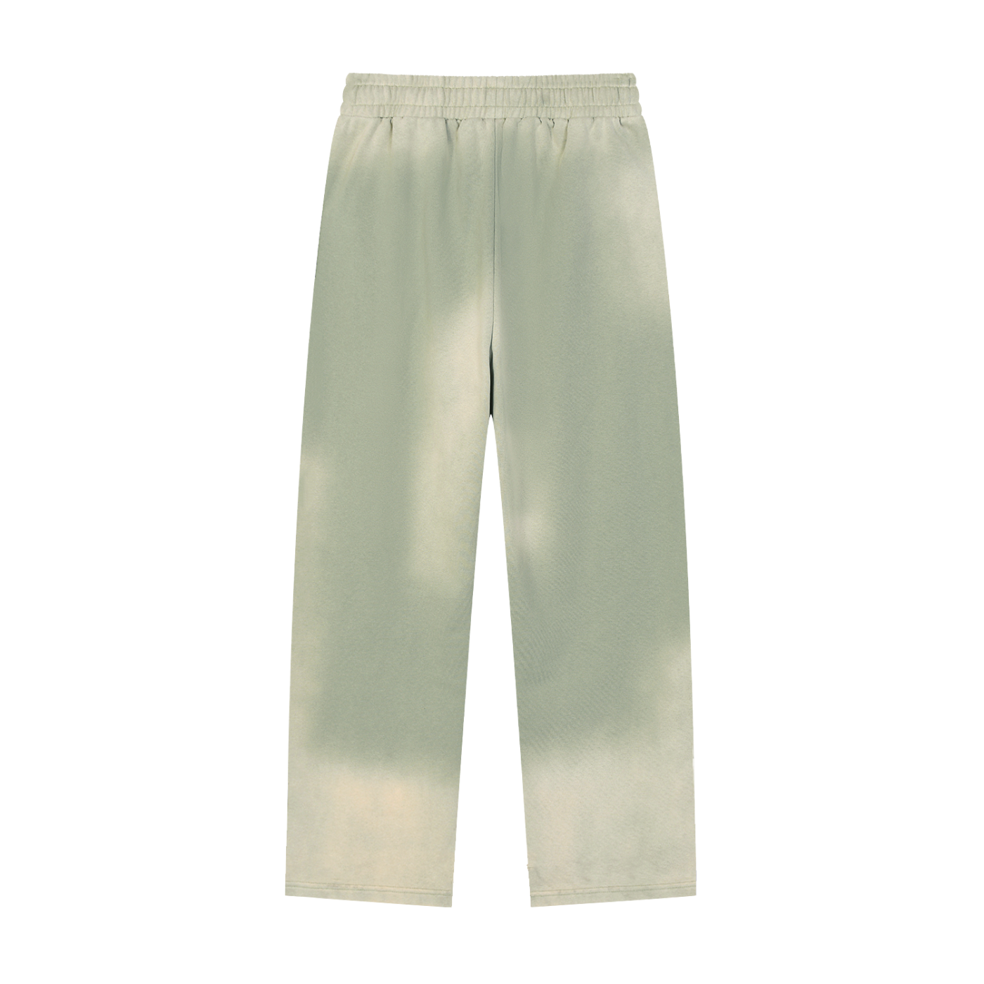 caution Sun Fade Raw Edge Straight-Leg Sweatpants