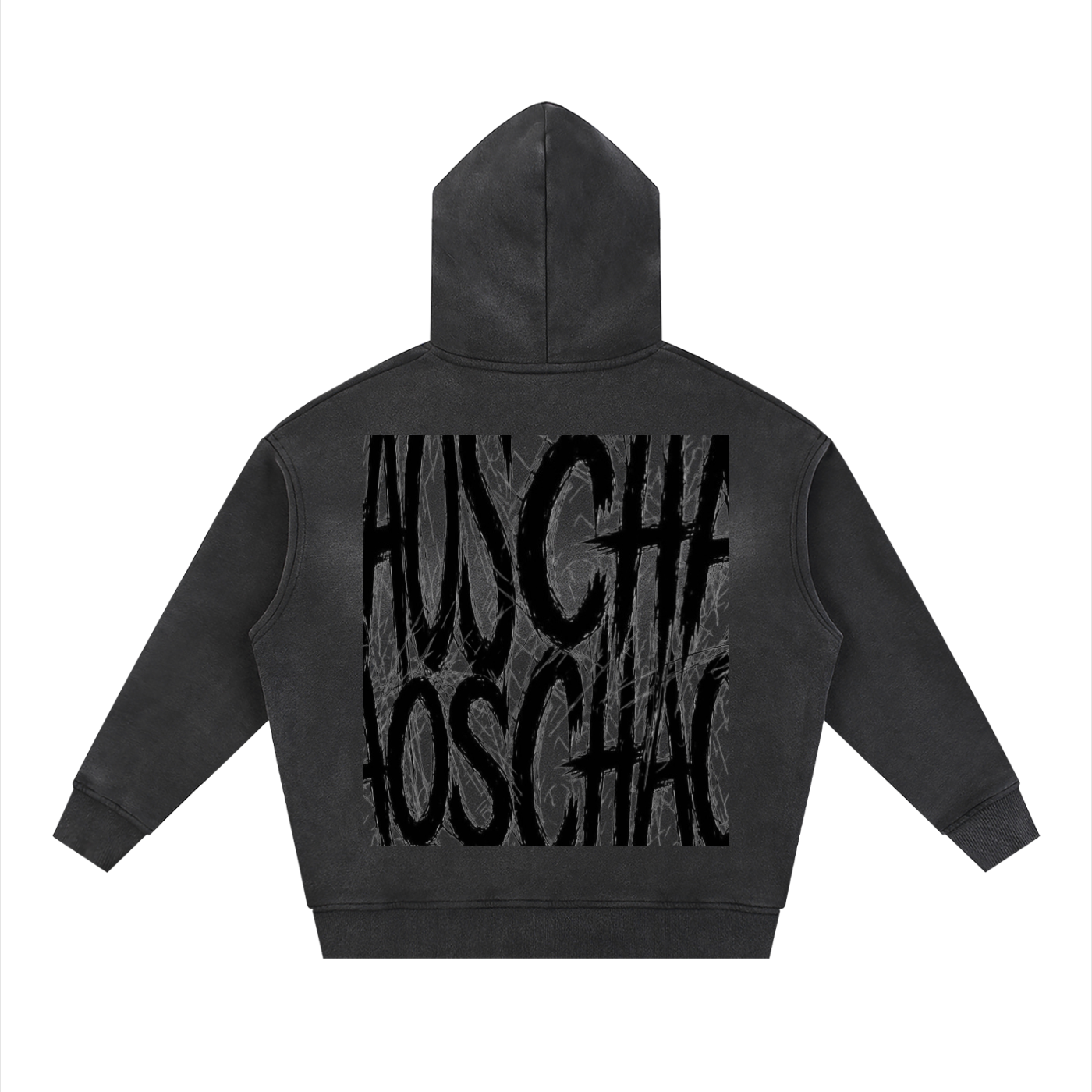 CHAOS Sunfade Two-way Zipper Boxy Fleece Hoodie