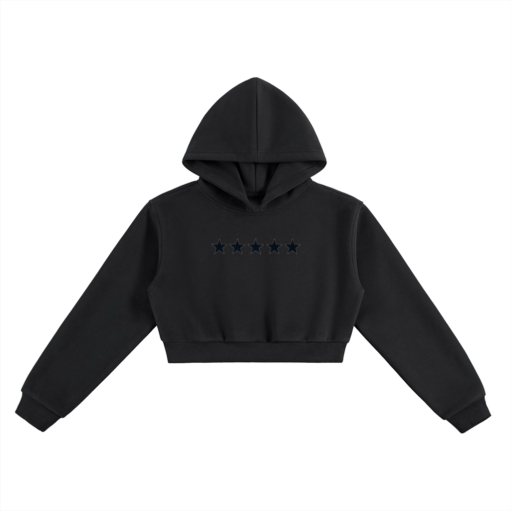CAUTION Essential Cropped Hoodie