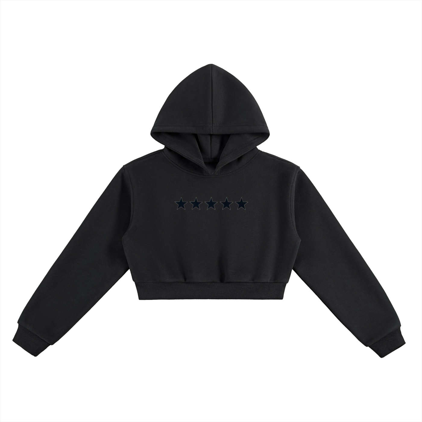 CAUTION Essential Cropped Hoodie