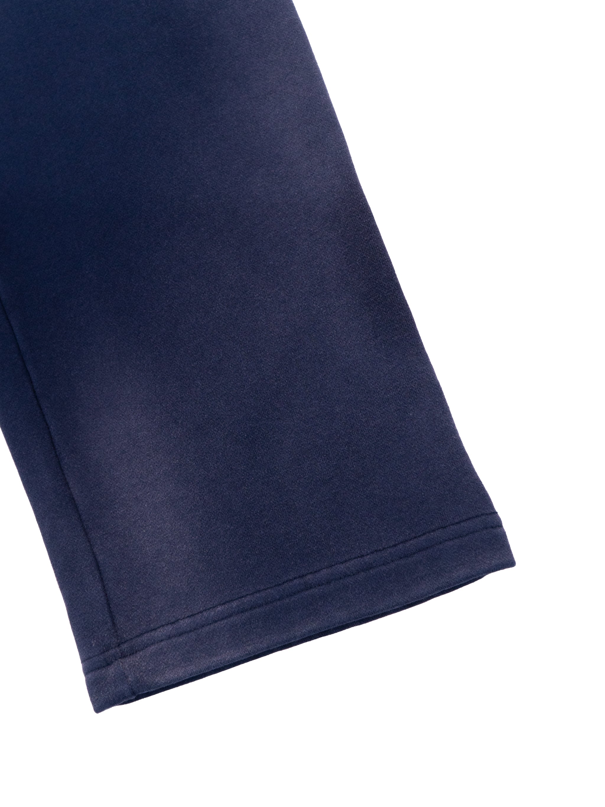 caution Sun Fade Raw Edge Straight-Leg Sweatpants