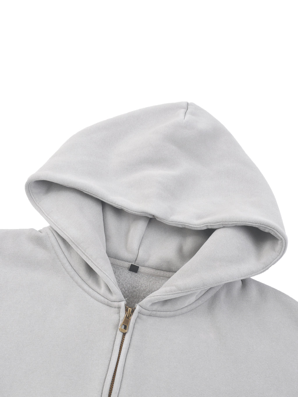 CHAOS Sunfade Two-way Zipper Boxy Fleece Hoodie